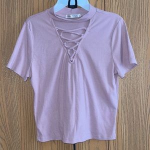 Really cute pink top!!
